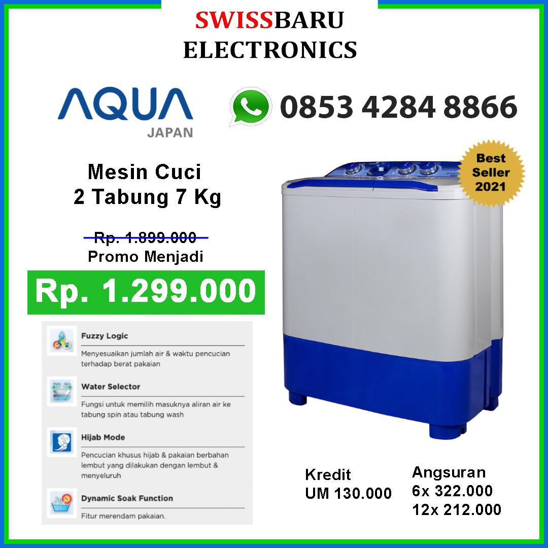 Harga Mesin Cuci di Manado 2022 - Swiss Baru Electronics