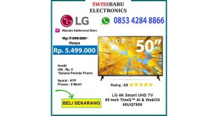 Harga LED TV LG 50 Inch 4K di Manado