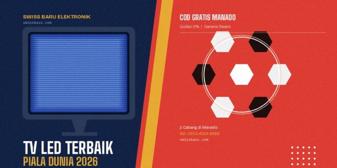 TV LED Piala Dunia 2026 Manado