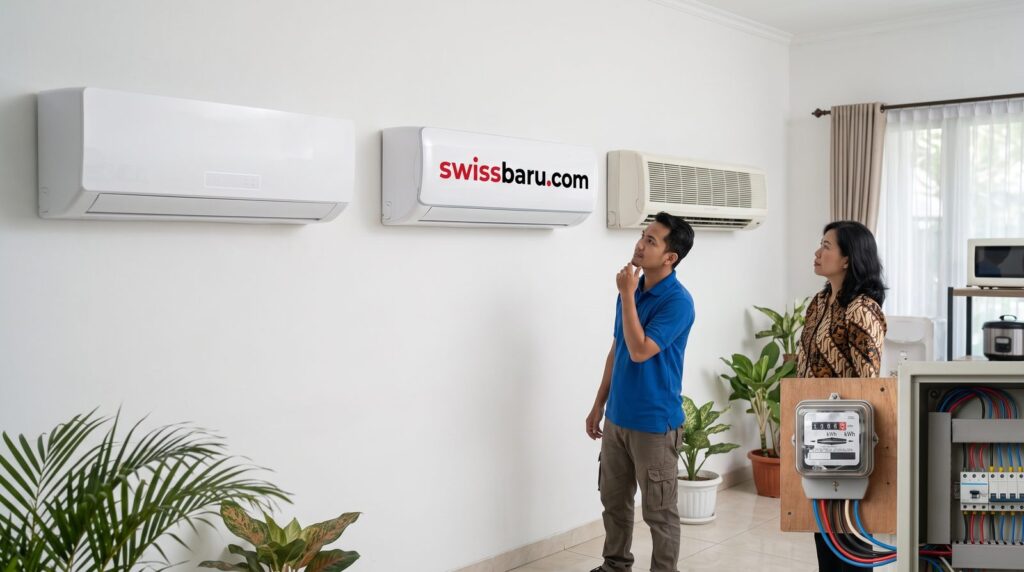 Perbedaan AC Standard, Inverter, dan Low Watt — Mana yang Cocok untuk Anda?