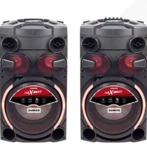 Sanken Speaker aktif SMX-8900 Max-Bass, sepasang