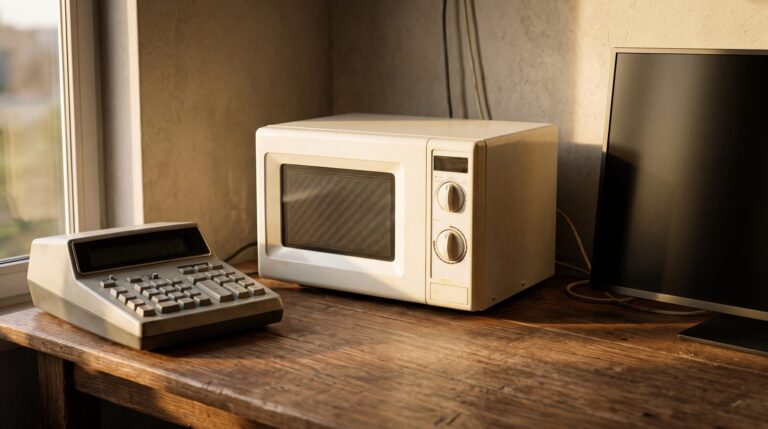 Kalkulator transistor besar, oven microwave jadul, dan panel layar LCD tipis: kisah Sharp 1960 sampai sekarang